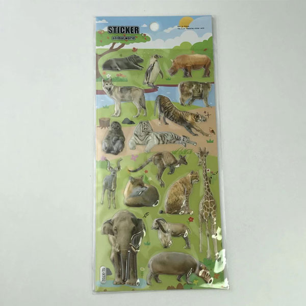 PVC Animals Puffy matrica