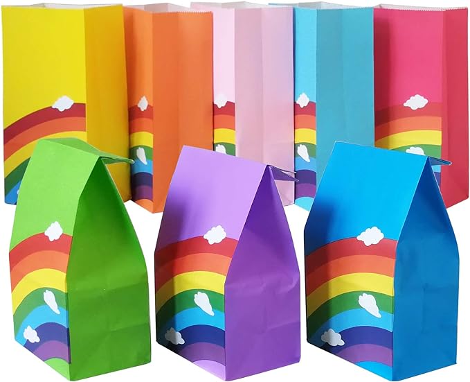 Rainbow Party Favor papírzacskók